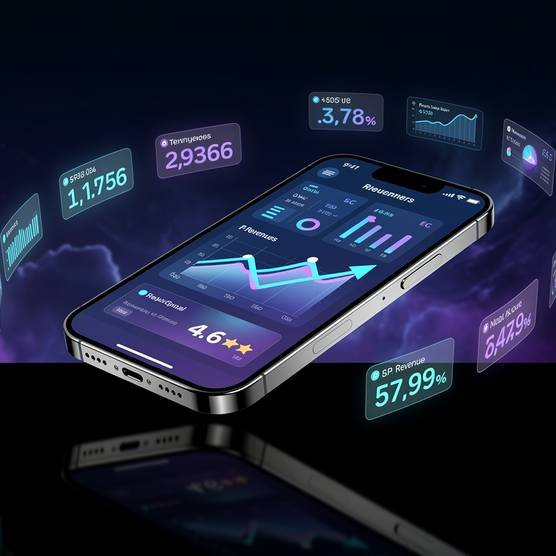 iOS app generating measurable revenue with high ratings and analytics