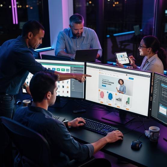 magento web design agency — web left