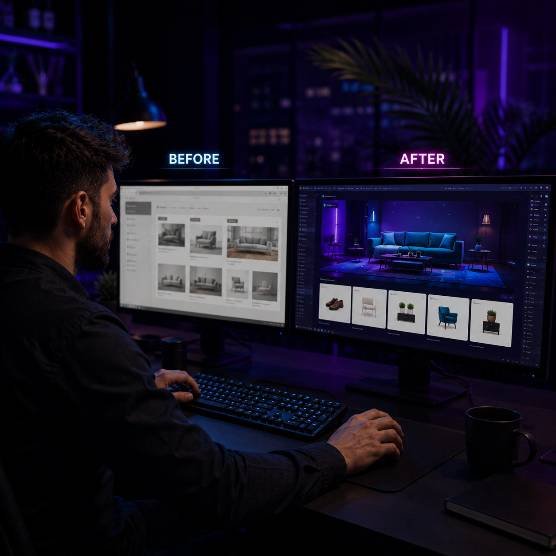 Houston WooCommerce developer designing a custom ecommerce website for a local business.